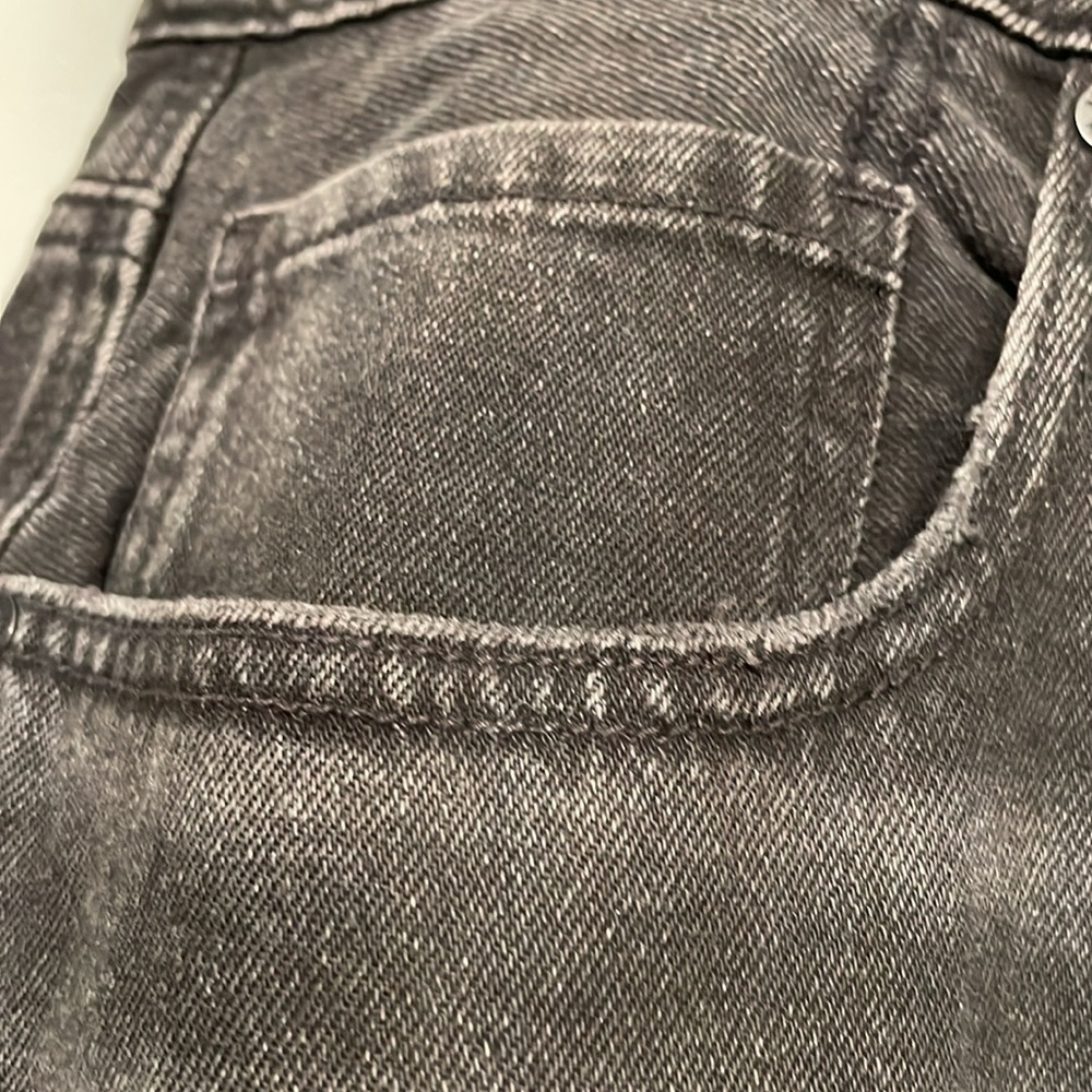 AMERICAN EAGLE DISTRESSED BLACK JEANS SIZE 20 - Picture 5 of 9